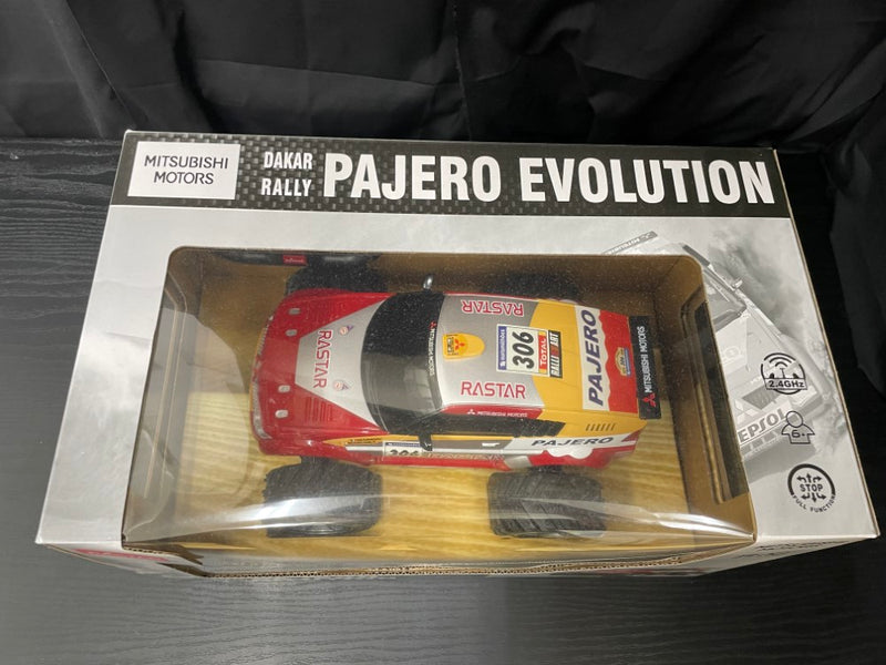 【中古】【開封品】【動作未確認】1/18 ダカールラリー パジェロエボリューション 2.4GHz仕様 [TX038]＜おもちゃ＞（代引き不可）6545