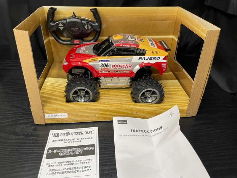 【中古】【開封品】【動作未確認】1/18 ダカールラリー パジェロエボリューション 2.4GHz仕様 [TX038]＜おもちゃ＞（代引き不可）6545