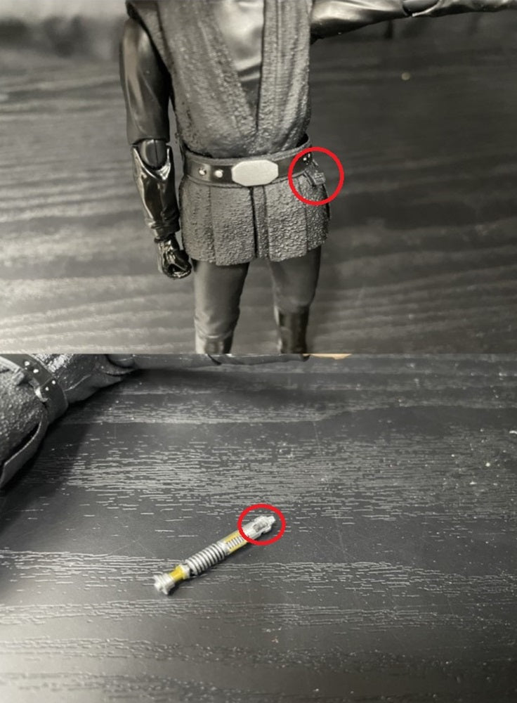 【中古】【開封品】【破損あり】S.H.Figuarts ルーク・スカイウォーカー(STAR WARS： The Mandalorian)＜フィギュア＞（代引き不可）6545