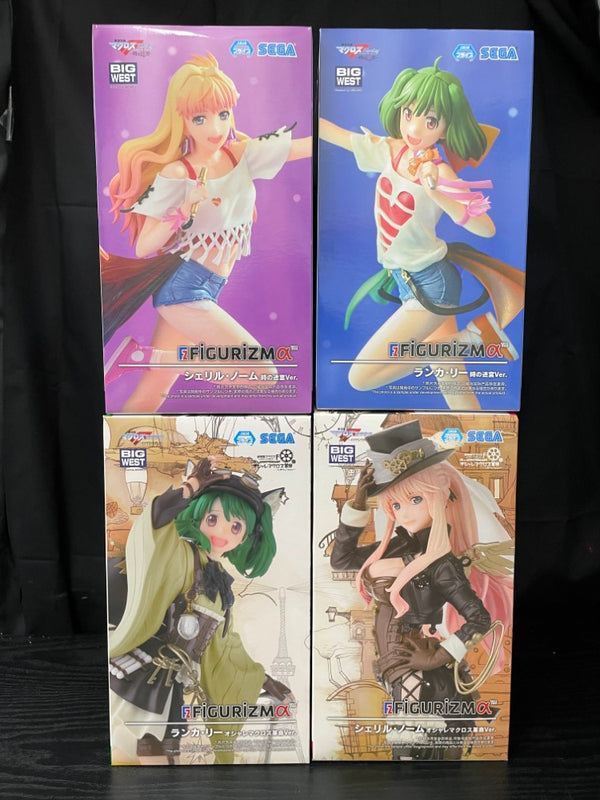 【中古】【未開封】【セット】「マクロスF」 FIGURIZMα“シェリル・ノーム”時の迷宮Ver.＆オシャレマクロス革命Ver. ＜フィギュア＞（代引き不可）6545