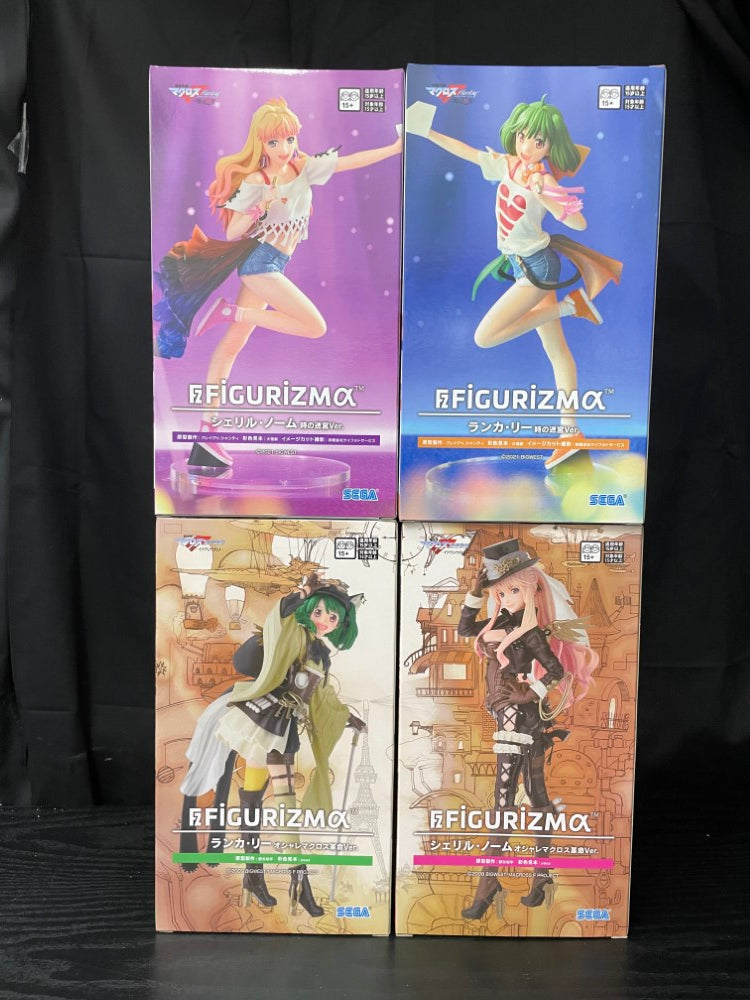 【中古】【未開封】【セット】「マクロスF」 FIGURIZMα“シェリル・ノーム”時の迷宮Ver.＆オシャレマクロス革命Ver. ＜フィギュア＞（代引き不可）6545
