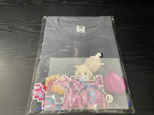 【中古】【未開封】湊あくあ Aquacat.Tシャツ ブラック Lサイズ 「 ホロライブ 湊あくあ 活動三周年記念」＜コレクターズアイテム＞（代引き不可）6545