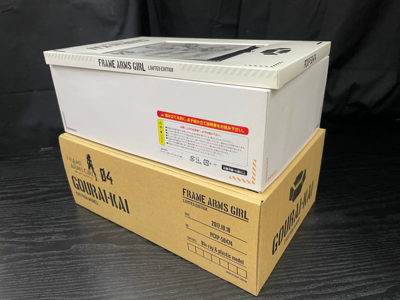 【中古】【未組立】「フレームアームズ・ガール」Blu-ray 4巻（Blu-ray限定プラモデルキット【アニメ版 轟雷改】付）＜プラモデル＞（代引き不可）6545