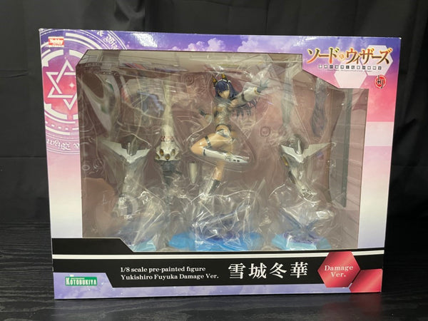 【中古】【未開封】雪城冬華 ダメージVer. 「ソード＆ウィザーズ 覇剣の皇帝と七星の姫騎士」 1/8 PVC＆ABS製塗装済み完成品 ＜フィギュア＞（代引き不可）6545
