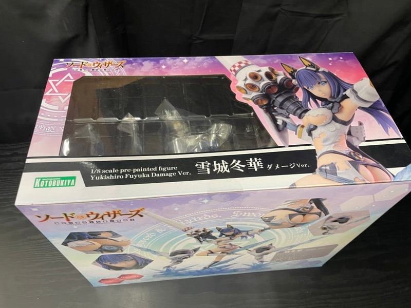 【中古】【未開封】雪城冬華 ダメージVer. 「ソード＆ウィザーズ 覇剣の皇帝と七星の姫騎士」 1/8 PVC＆ABS製塗装済み完成品 ＜フィギュア＞（代引き不可）6545