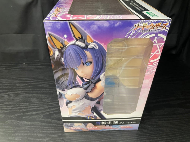 【中古】【未開封】雪城冬華 ダメージVer. 「ソード＆ウィザーズ 覇剣の皇帝と七星の姫騎士」 1/8 PVC＆ABS製塗装済み完成品 ＜フィギュア＞（代引き不可）6545