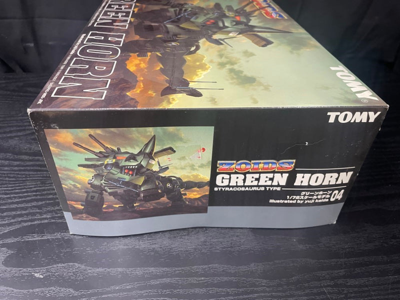 【中古】【未組立】1/72 グリーンホーン(スティラコサウルス型) 「ZOIDS ゾイド妄想戦記」 シリーズNo.04 [649038]＜プラモデル＞（代引き不可）6545