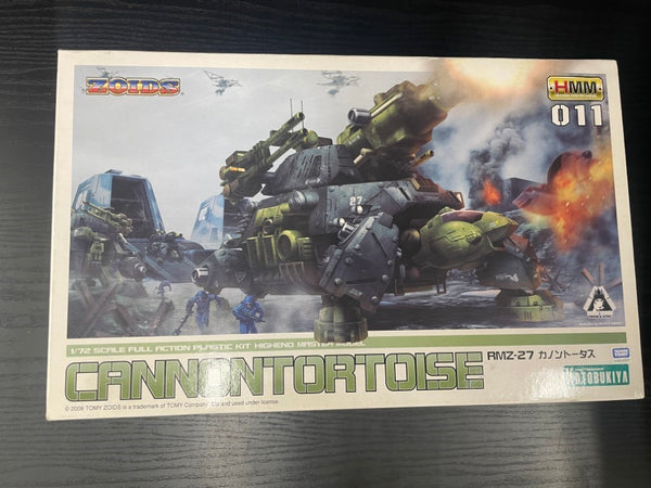 【中古】【未組立】1/72 カノントータス 「ZOIDS」 [ZD020]＜プラモデル＞（代引き不可）6545