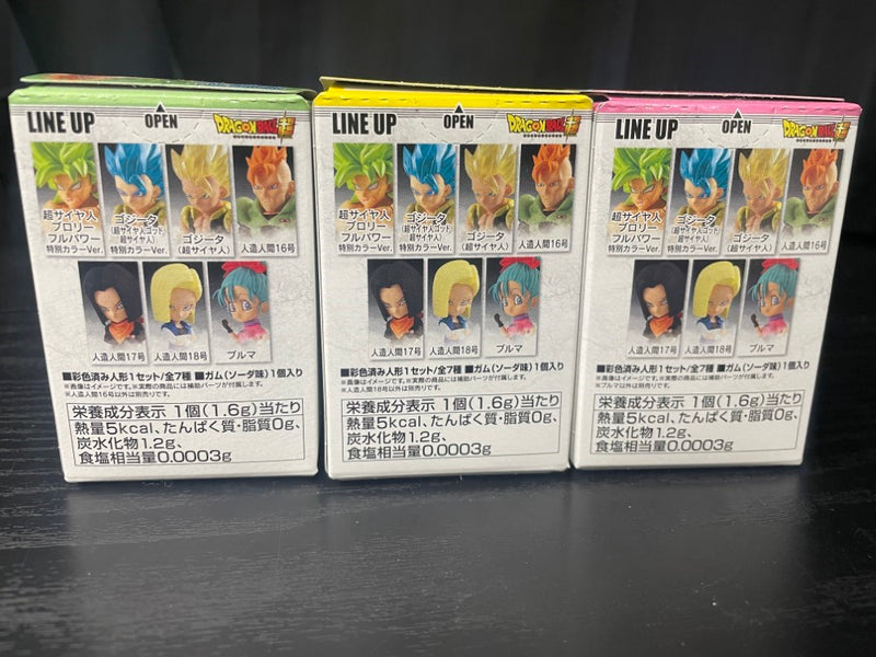 【中古】【未開封】【セット】ブルマ ＋ 人造人間16号 ＋ 人造人間18号 「ドラゴンボールアドバージ12」＜フィギュア＞（代引き不可）6545