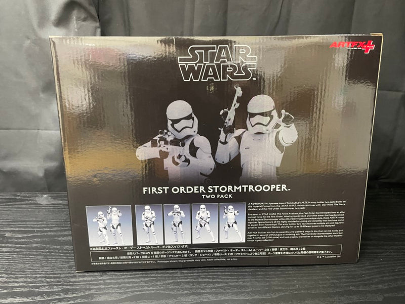 【中古】【未開封】ARTFX+ ファースト・オーダー ストームトルーパー 2パック 「スター・ウォーズ/フォースの覚醒」 1/10＜フィギュア＞（代引き不可）6545