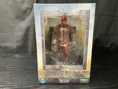 【中古】【未開封】ARTFX+ フラッシュ 「ジャスティス・リーグ」 1/10 PVC塗装済み完成品＜フィギュア＞（代引き不可）6545