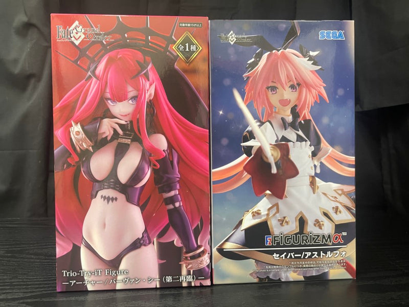 【中古】【未開封】【セット】バーヴァン・シー(第二再臨)＋セイバー/アストルフォ　「Fate/Grand Order」＜フィギュア＞（代引き不可）6545