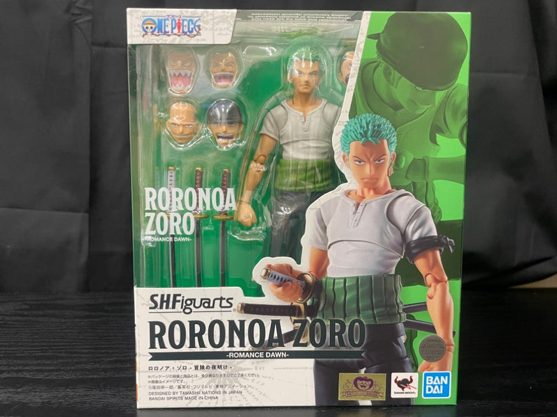 【中古】【未開封】S.H.Figuarts ロロノア・ゾロ -冒険の夜明け- 「ワンピース」＜フィギュア＞（代引き不可）6545
