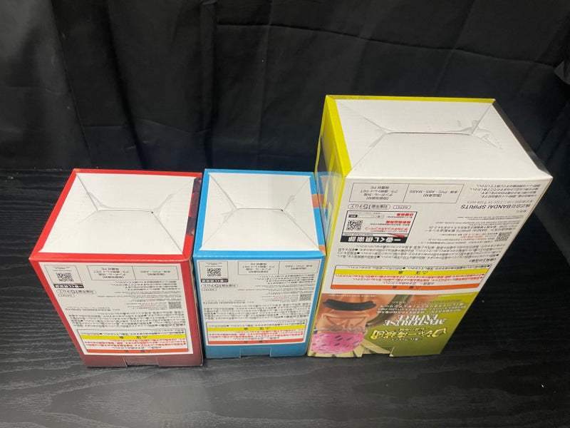 【中古】【未開封】【セット】シャンクス＋バギー＋クロッカス「一番くじ ワンピース ロジャー海賊団〜伝説の海賊〜」＜フィギュア＞（代引き不可）6545