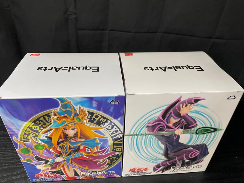 【中古】【未開封】【セット】ブラック・マジシャン＋マジシャンズ・ヴァルキュリア 「遊☆戯☆王」 Equal Arts＜フィギュア＞（代引き不可）6545