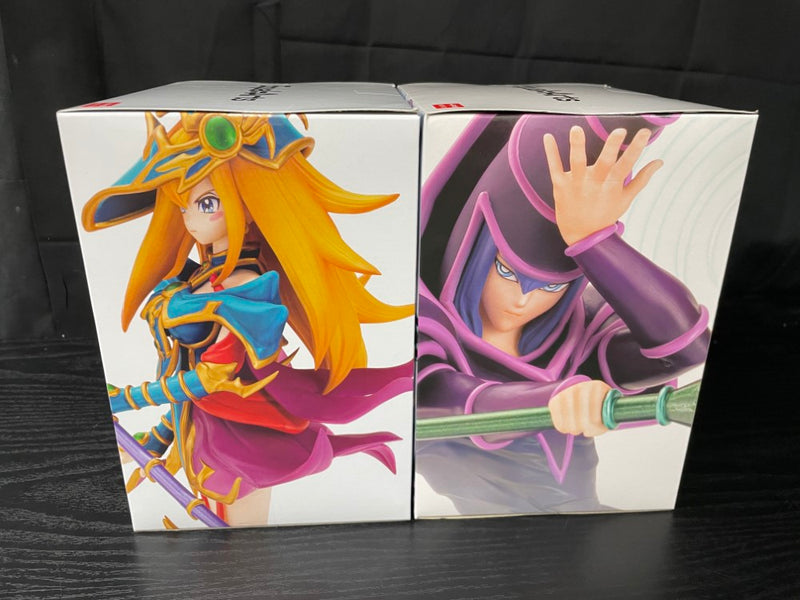 【中古】【未開封】【セット】ブラック・マジシャン＋マジシャンズ・ヴァルキュリア 「遊☆戯☆王」 Equal Arts＜フィギュア＞（代引き不可）6545