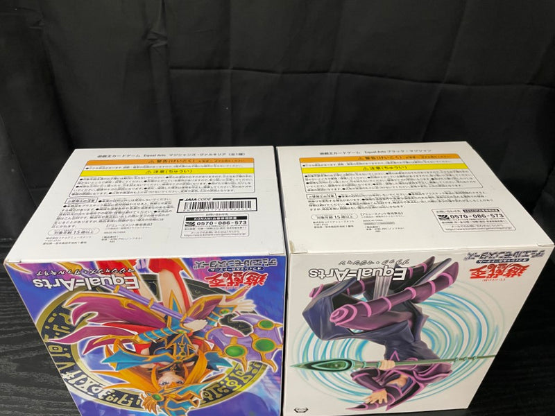 【中古】【未開封】【セット】ブラック・マジシャン＋マジシャンズ・ヴァルキュリア 「遊☆戯☆王」 Equal Arts＜フィギュア＞（代引き不可）6545