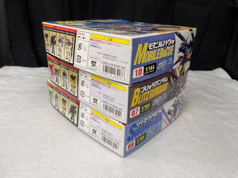 【中古】【未組立】【セット】1/144 ブリッツガンダム＋1/144 ソードストライクガンダム＋1/144 モビルバクゥ＜プラモデル＞（代引き不可）6545