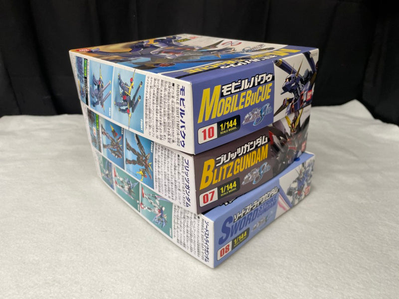 【中古】【未組立】【セット】1/144 ブリッツガンダム＋1/144 ソードストライクガンダム＋1/144 モビルバクゥ＜プラモデル＞（代引き不可）6545