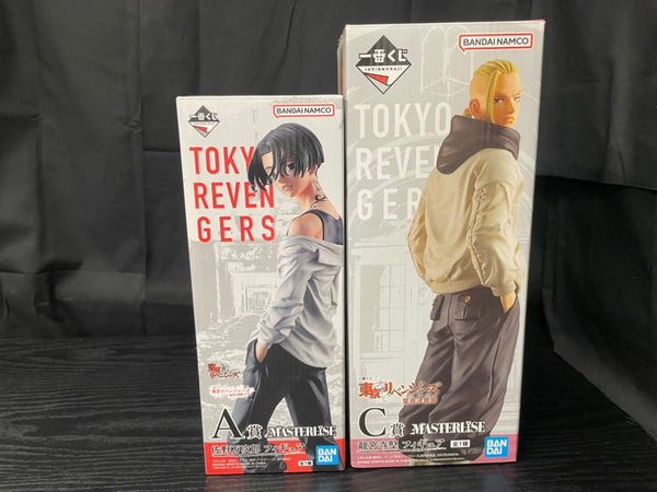 【中古】【開封品】【セット】A賞佐野万次郎＋C賞龍宮寺堅「一番くじ 東京リベンジャーズ 聖夜決戦編・聖夜決戦編 PART2」＜フィギュア＞（代引き不可）6545