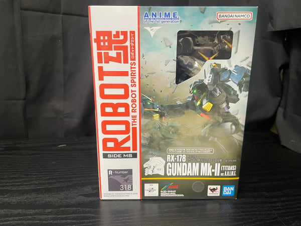 【中古】【未開封】ROBOT魂＜SIDE MS＞ RX-178 ガンダムMk-II(ティターンズ仕様) ver. A.N.I.M.E. 「機動戦士Zガンダム」＜フィギュア＞（代引き不可）6545