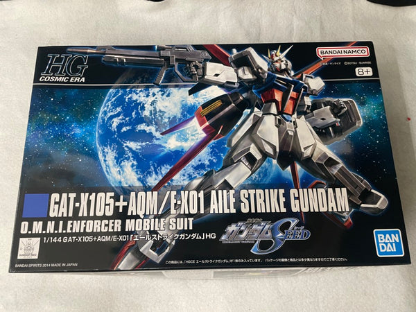 【中古】【未組立】1/144 HGCE エールストライクガンダム 「機動戦士ガンダムSEED」＜プラモデル＞（代引き不可）6545