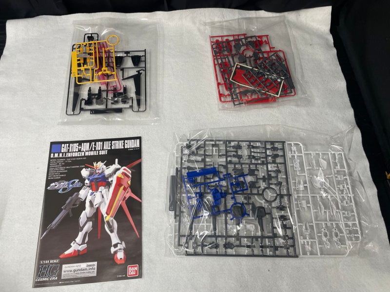 【中古】【未組立】1/144 HGCE エールストライクガンダム 「機動戦士ガンダムSEED」＜プラモデル＞（代引き不可）6545