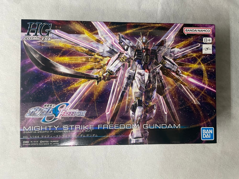 【中古】【未組立】1/144 HG マイティーストライクフリーダムガンダム 「機動戦士ガンダムSEED」＜プラモデル＞（代引き不可）6545