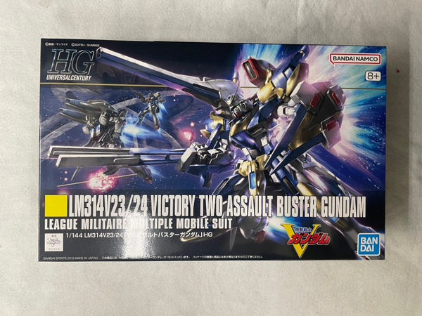 【中古】【未組立】1/144 HGUC LM314V23/24 V2アサルトバスターガンダム 「機動戦士Vガンダム」 ＜プラモデル＞（代引き不可）6545