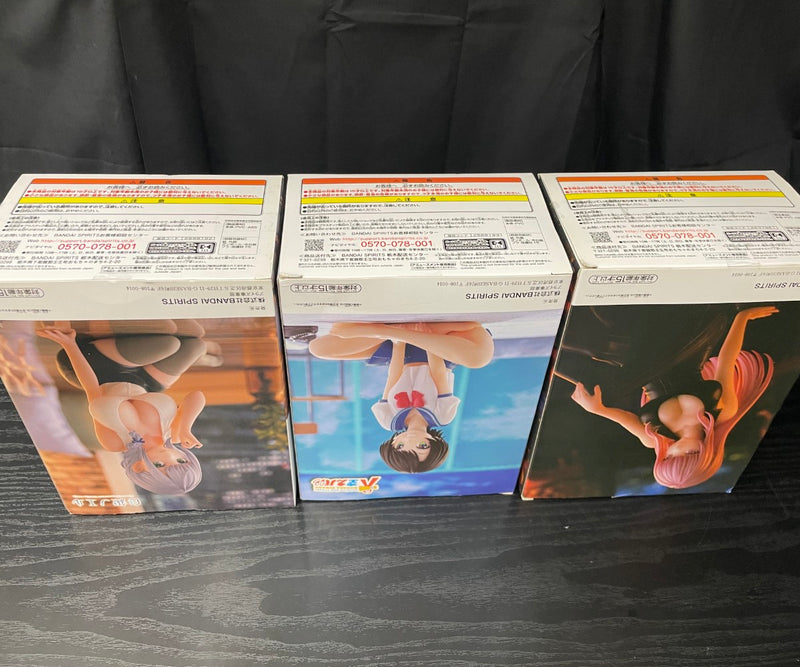 【中古】【未開封】【セット】 大空スバル+白銀ノエル+森カリオペ　＃hololive IF -Relax time-　3点＜フィギュア＞（代引き不可）6545