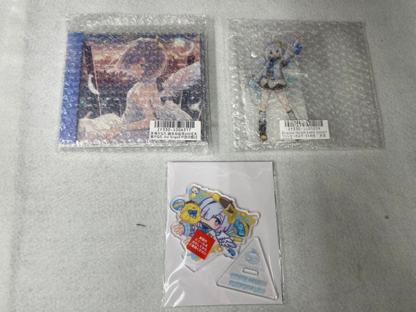 【中古】【未開封】【セット】天音かなたグッズ3点（アクリルキーホルダー、アクリルスタンド、CD）「hololive」＜コレクターズアイテム＞（代引き不可）6545