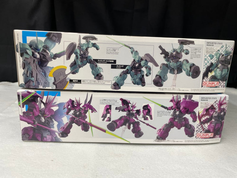 【中古】【未組立】【セット】1/144 HG ディランザ (一般機/ラウダ専用機)+1/144 HG ディランザ (グエル専用機)＜プラモデル＞（代引き不可）6545
