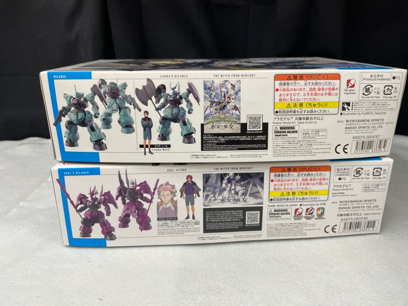 【中古】【未組立】【セット】1/144 HG ディランザ (一般機/ラウダ専用機)+1/144 HG ディランザ (グエル専用機)＜プラモデル＞（代引き不可）6545