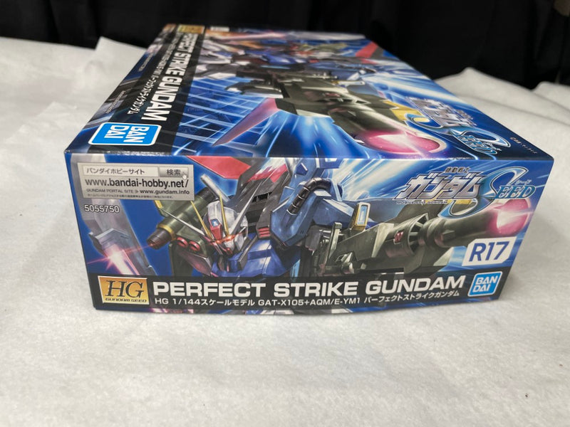 【中古】【未組立】1/144 HG R17 GAT-X105+AQM/E-YM1 パーフェクトストライクガンダム 「機動戦士ガンダムSEED」＜プラモデル＞（代引き不可）6545
