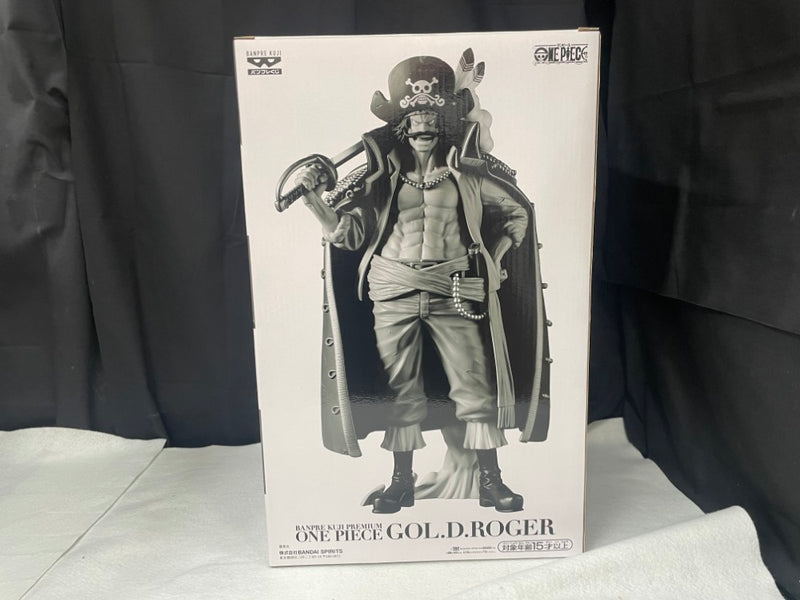 【中古】【未開封】ゴール・D・ロジャー(メタリックカラー) 「バンプレくじ PREMIUM ワンピース-ゴール・D・ロジャー-」C賞＜フィギュア＞（代引き不可）6545