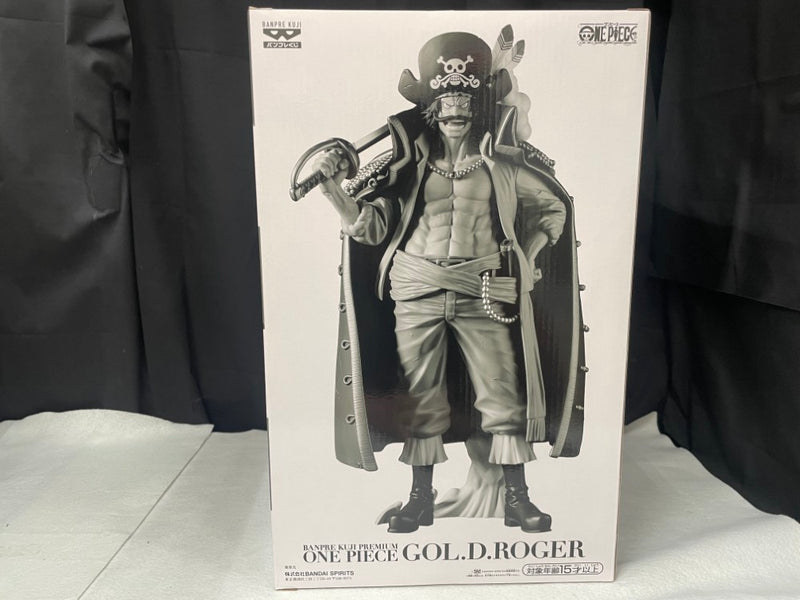 【中古】【未開封】ゴール・D・ロジャー(アニメカラー) 「バンプレくじ PREMIUM ワンピース-ゴール・D・ロジャー-」B賞＜フィギュア＞（代引き不可）6545