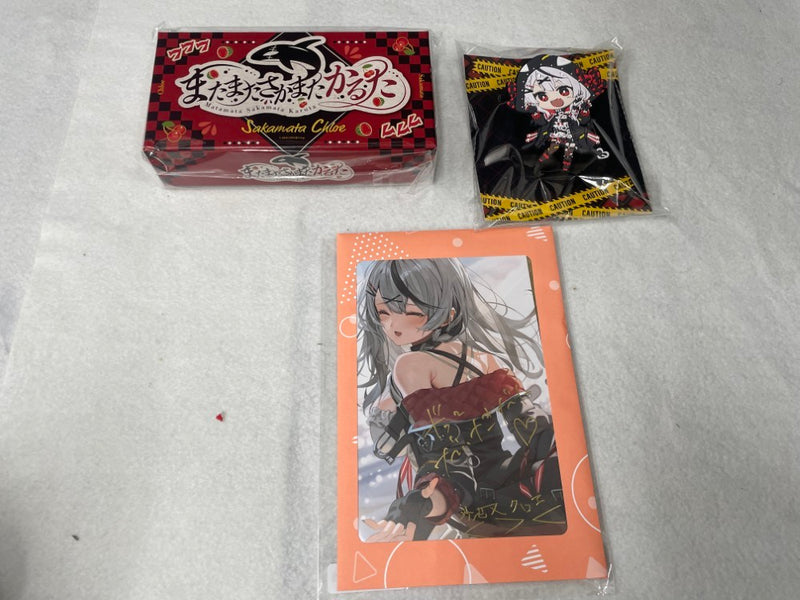【中古】【未開封】【開封品あり】秘密結社holoX 沙花叉クロヱ 活動3周年記念グッズセット＜コレクターズアイテム＞（代引き不可）6545