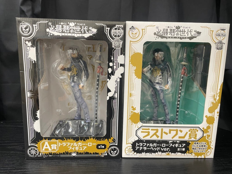 【中古】【未開封】【セット】トラファルガー・ロー 「一番くじ ワンピース 〜最悪の世代編〜」 A賞+ラストワン賞＜フィギュア＞（代引き不可）6545