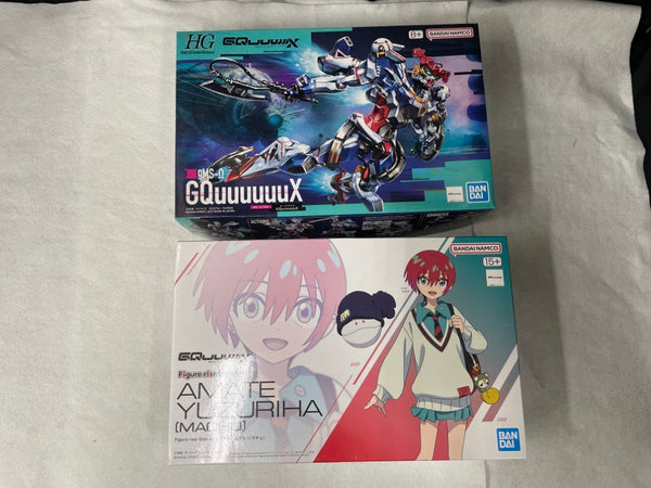 【中古】【未組立】【セット】1/144 HG GQuuuuuuX(ジークアクス)+Figure-rise Standard アマテ・ユズリハ(マチュ)＜プラモデル＞（代引き不可）6545