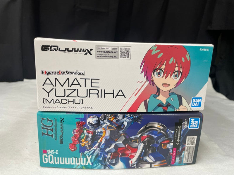 【中古】【未組立】【セット】1/144 HG GQuuuuuuX(ジークアクス)+Figure-rise Standard アマテ・ユズリハ(マチュ)＜プラモデル＞（代引き不可）6545