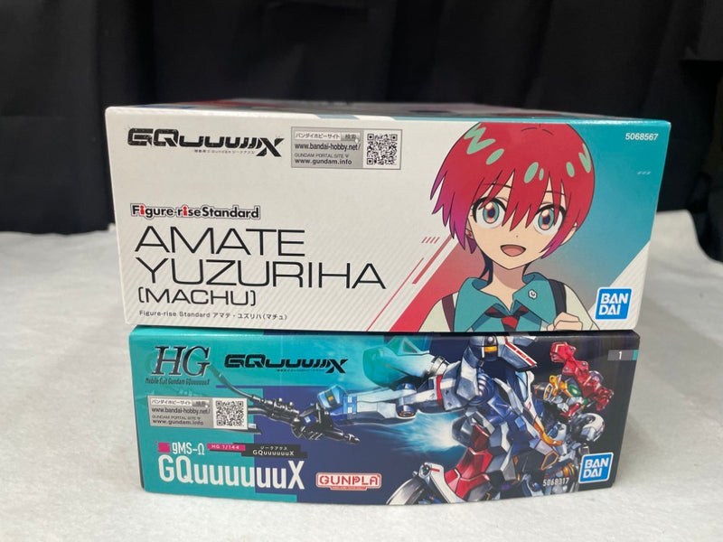 【中古】【未組立】【セット】1/144 HG GQuuuuuuX(ジークアクス)+Figure-rise Standard アマテ・ユズリハ(マチュ)＜プラモデル＞（代引き不可）6545