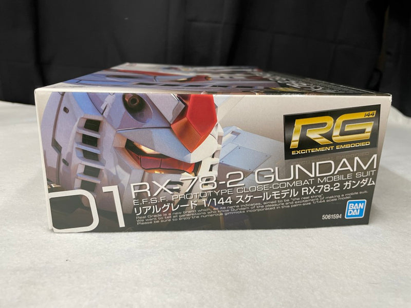 【中古】【未組立】/144 RG RX-78-2 ガンダム「機動戦士ガンダム」 [5061594]＜プラモデル＞（代引き不可）6545