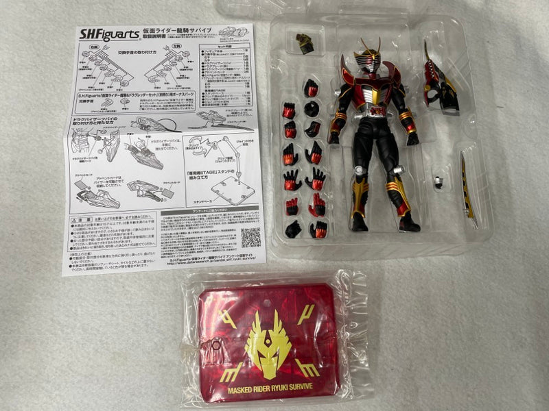 【中古】【開封品】S.H.Figuarts 仮面ライダー龍騎サバイブ ＜フィギュア＞（代引き不可）6545