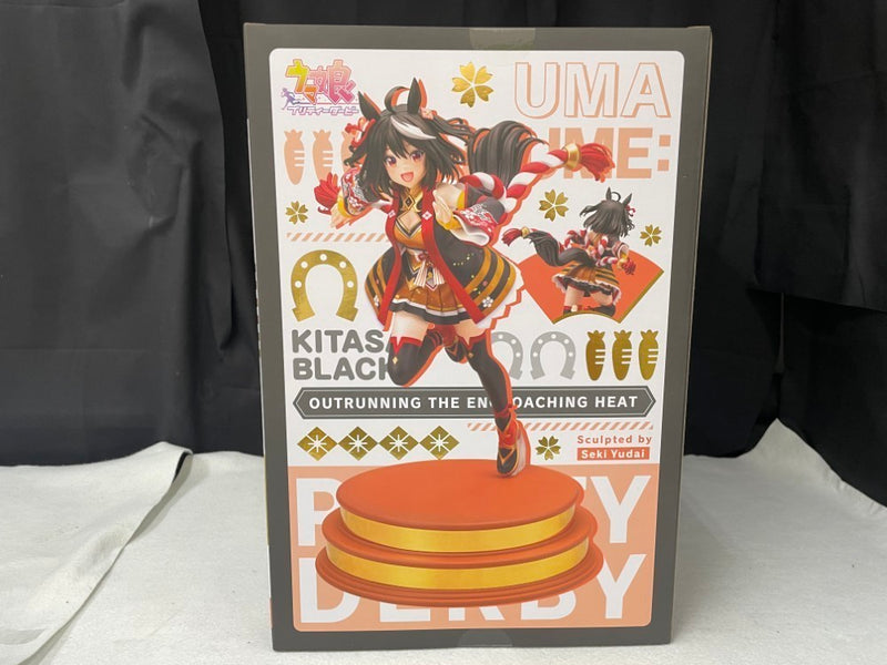 【中古】【未開封】［迫る熱に押されて］ キタサンブラック 「ウマ娘 プリティーダービー」 1/7 PVC製塗装済み完成品＜フィギュア＞（代引き不可）6545