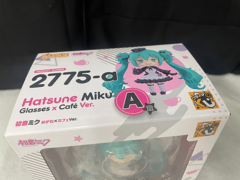 【中古】【未開封】ねんどろいど 初音ミク めがね×カフェVer. 「グッスマくじ 初音ミク 2025 Autumn」 A賞＜フィギュア＞（代引き不可）6545