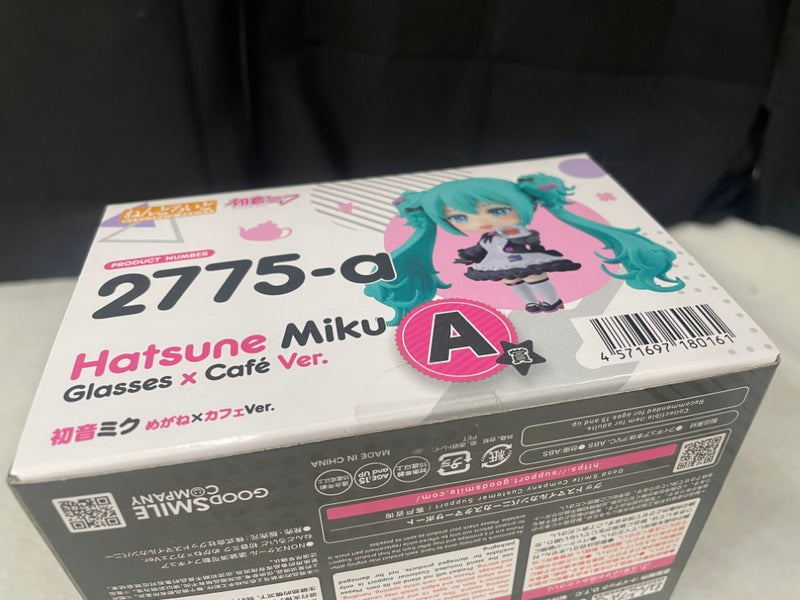 【中古】【未開封】ねんどろいど 初音ミク めがね×カフェVer. 「グッスマくじ 初音ミク 2025 Autumn」 A賞＜フィギュア＞（代引き不可）6545