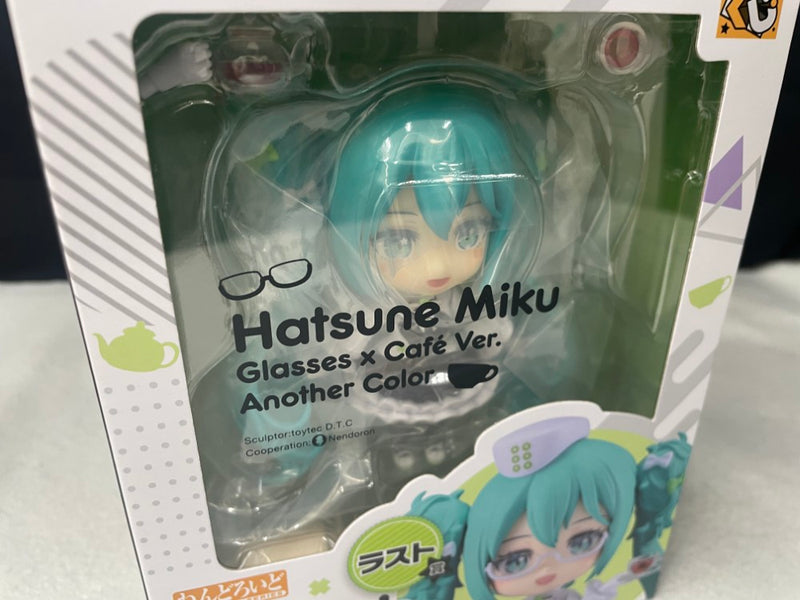 【中古】【未開封】 初音ミク めがね×カフェVer. Another Color 「グッスマくじ 初音ミク 2025 Autumn」 ラスト賞＜フィギュア＞（代引き不可）6545