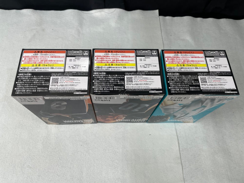 【中古】【開封品】【セット】日向翔陽+影山飛雄+及川徹 「ハイキュー!!」 ポージングフィギュア＜フィギュア＞（代引き不可）6545