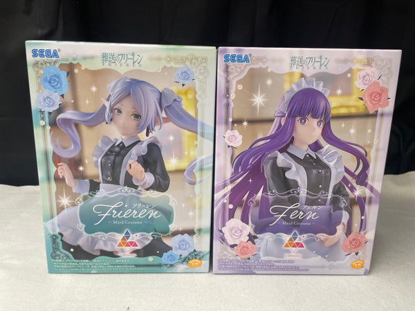 【中古】【未開封】【セット】フリーレン+フェルン「葬送のフリーレン」 Luminasta〜メイド服〜＜フィギュア＞（代引き不可）6545