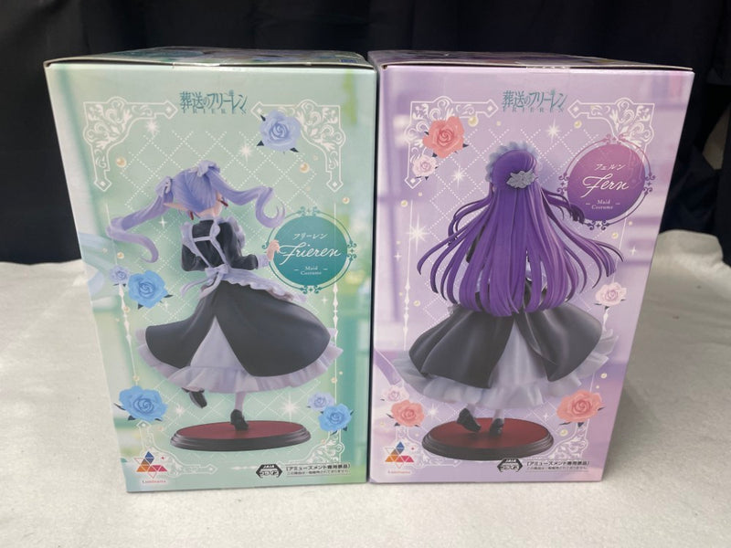 【中古】【未開封】【セット】フリーレン+フェルン「葬送のフリーレン」 Luminasta〜メイド服〜＜フィギュア＞（代引き不可）6545